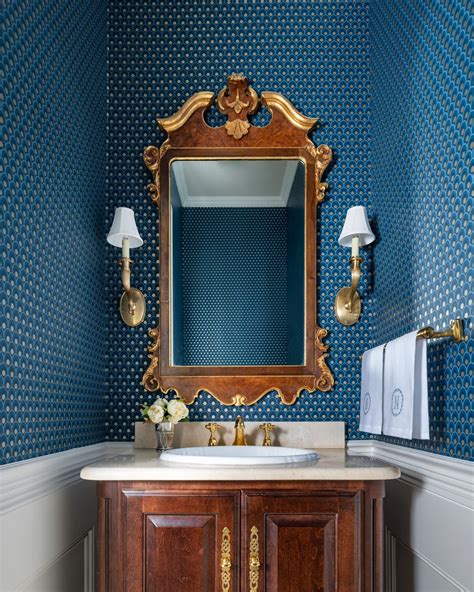 20 Gorgeous Powder Room Wallpaper Ideas Youll Love