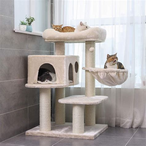 Small Cat Tower For Senior Or Large Cats