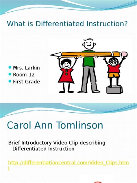 Differentiated Instruction Differentiated Instruction Applied