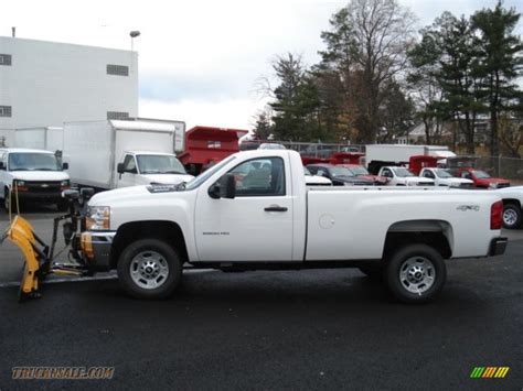 2012 Chevrolet Silverado 3500hd Wt Regular Cab 4x4 Plow Truck In Summit