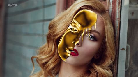 Gold Portrait Effect Photoshop Tutorial Youtube