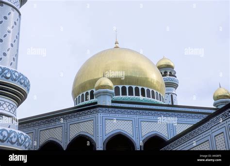 Brunei Jame Asr Hassanil Bolkiah Mosque Stock Photo Alamy