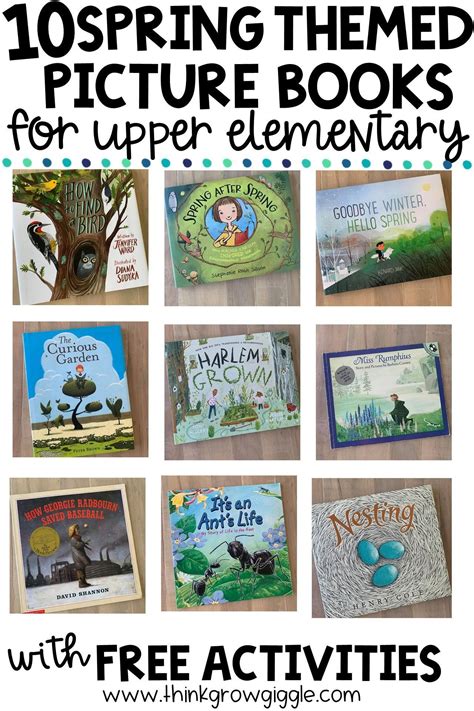 Spring Picture Books For Upper Elementary Artofit