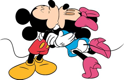 minnie mouse kissing