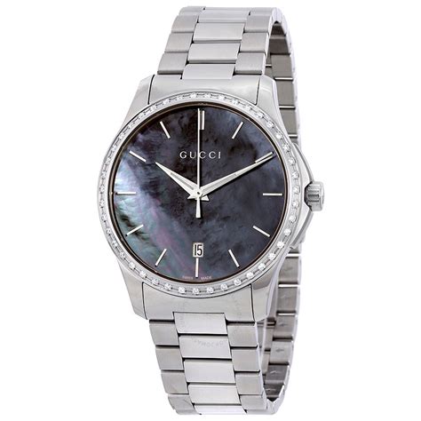 Gucci Ya126458 Womens G Timeless Silver Toned Quartz Watch