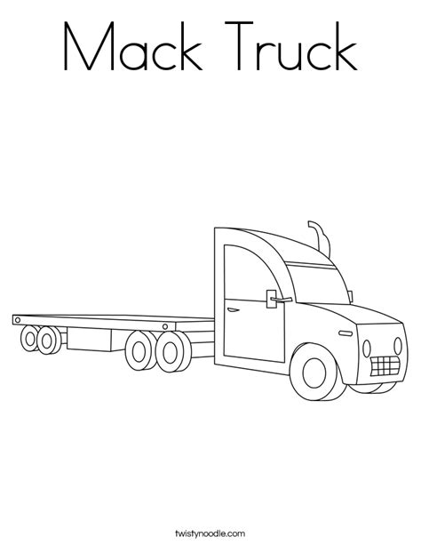 See also our collection of coloring pictures below. Mack Truck Coloring Pages at GetColorings.com | Free ...