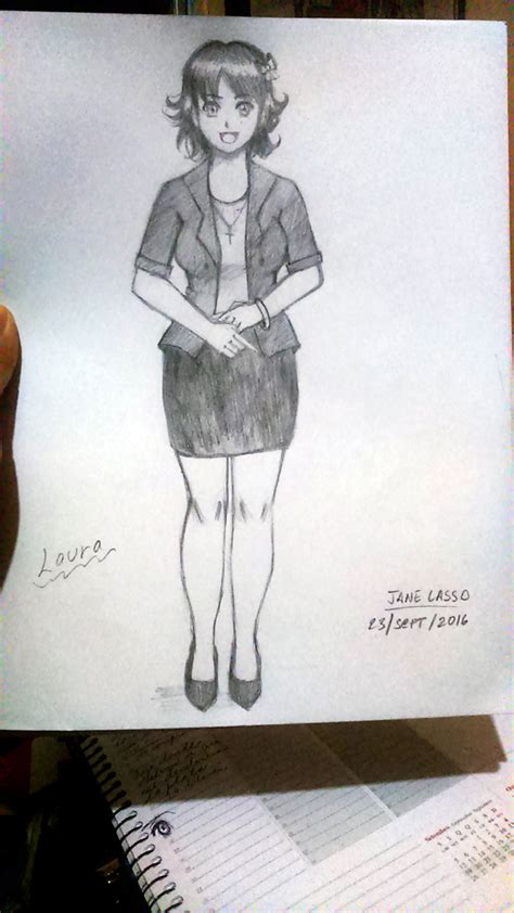 Dibujos Y Sketches De Jane Lasso Dibujo De Laura