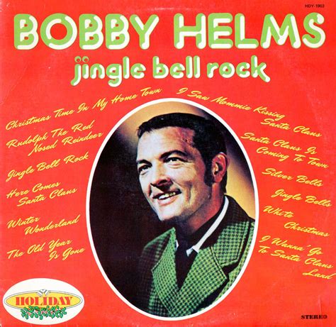 Helms Bobby Jingle Bell Rock Holiday Records Hdy1903 Mlp1206 Christmas Vinyl Record Lp