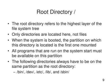 Ppt Manage Directories And Files In Linux Powerpoint Presentation