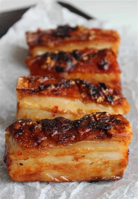 Crispy Pork Belly Slices With Cider Slow The Cook Down