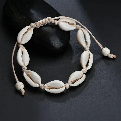 Hawaiian Jewelry Wholesale Hand Woven Natural Shell Bracelet For Girl