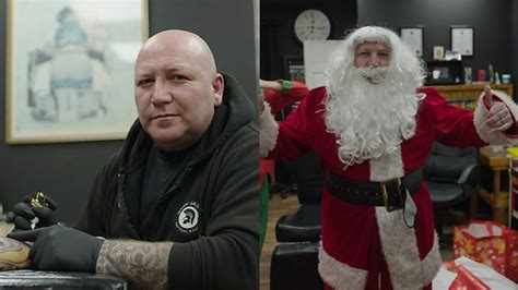 The Tattooist Who Becomes Father Christmas Bbc Three