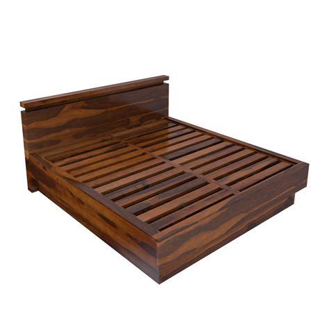Modern Simplicity Solid Wood Platform Bed