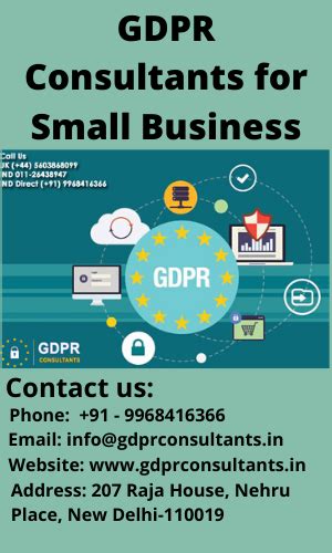 GDPR Consultants For Small Business Business Leader Printing