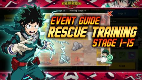 Mha The Strongest Hero Events Guide Rescue Training From Stage 1 15