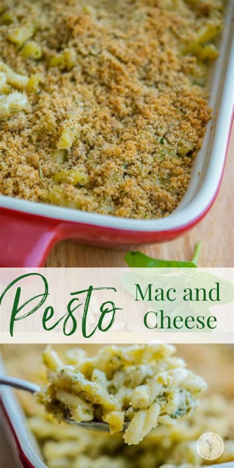 Pesto Mac N Cheese Carries Experimental Kitchen