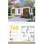 Small House Plans 7x6 With 2 Bedrooms  3D