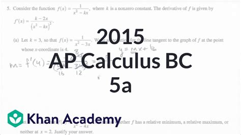 2015 Ap Calculus Bc 5a Ap Calculus Bc Solved Exams Ap Calculus Bc