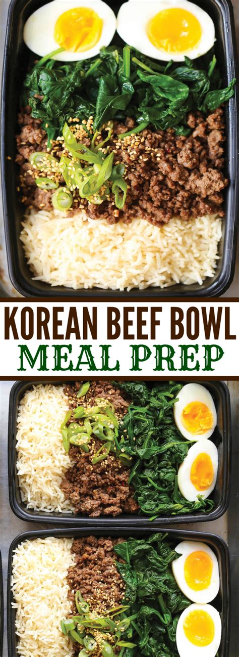 Speaking of noodle bowls, these healthy korean beef bowls are the perfect meal in a bowl. KOREAN BEEF BOWL MEAL PREP #lunch #bbq