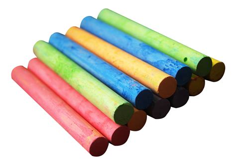 Color Chalk Piece Png Image For Free Download