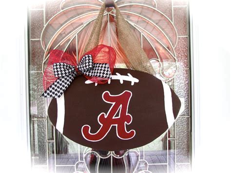 Alabama Football Door Wall Bedroom Porch Hanger By Bamacreations 38