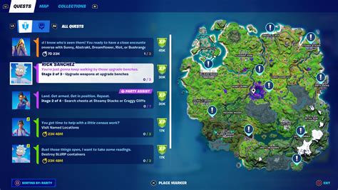 Fortnite Quests How To Complete All Of The Weekly Epic And Legendary Quests In Season 7