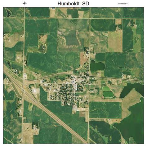 Aerial Photography Map Of Humboldt Sd South Dakota