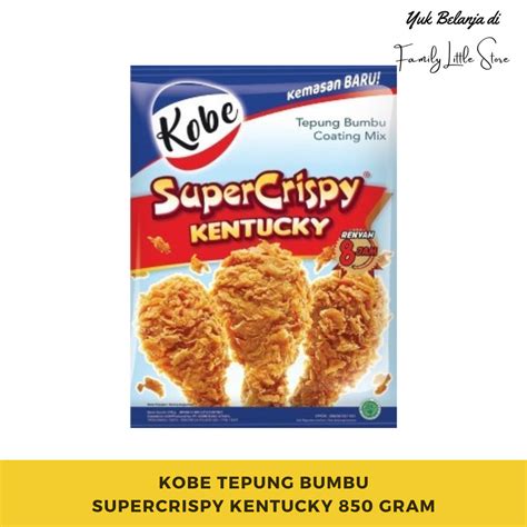 Jual Kobe Tepung Bumbu Ayam Goreng Kentucky Super Crispy 850gram