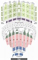 Chicago Theatre Seating Chart with Seat Numbers | TickPick