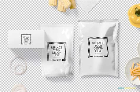 Free Food Packaging Mockup Psd