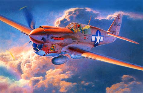 P N Warhawk By Shigeo Koike Autos Und Motorr Der Flugzeug Weltall