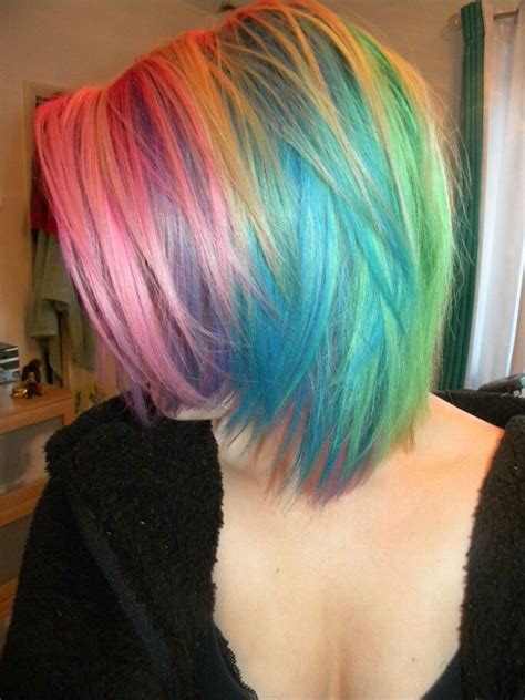 Adventures In Rainbow Hair On Pinterest Rainbow Hair
