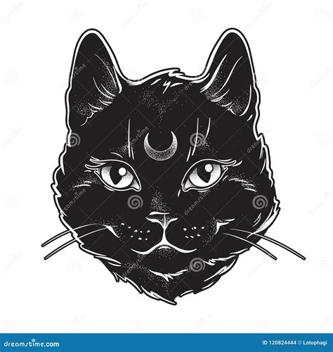 Share More Than 76 Black Cat Moon Tattoo Super Hot Incdgdbentre