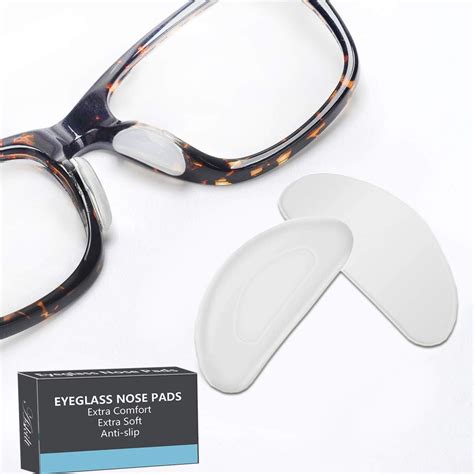 Eyeglass Nose Pads Adhesive Anti Slip Nose Pads Soft Silicone Nose