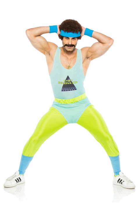80s Gym Instructor Adult Costume