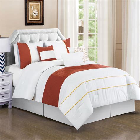 Hgmart Bedding Comforter Set Bed In A Bag 7 Piece Luxury
