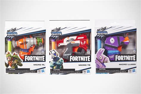 Fortnite nerf micro shots llama 01 blaster dart gun toy weapon new sealed box. NERF Fortnite Blasters, Super Soakers Available For Pre ...