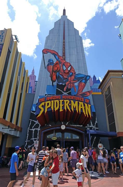 The Amazing Adventures Of Spider Man Ride Universal Adventures