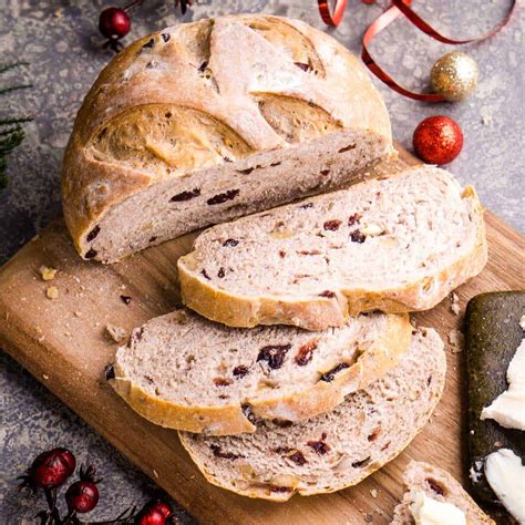 Cranberry Walnut Bread Recipe The Kitchen Girl