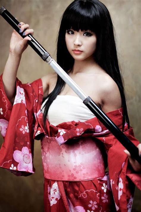 sign in female samurai katana girl ninja girl