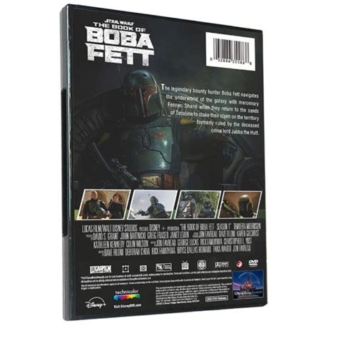 The Book Of Boba Fett Media The Book Of Boba Fett Dvd New Sealed