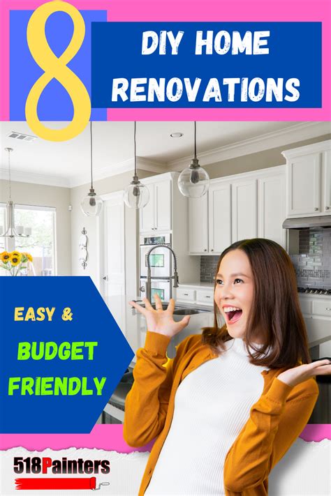 8 Diy Home Renovation Ideas On A Budget Home Diy Easy Diy Home