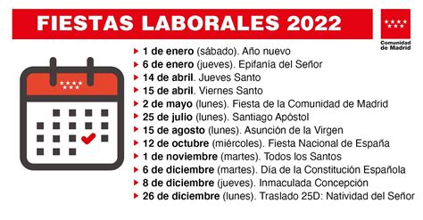 Calendario Laboral De Madrid Estos Son Los Dias Festi Vrogue Co