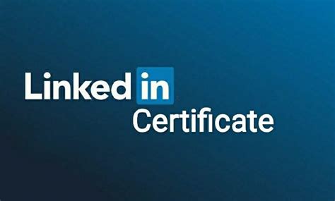Linkedin Certificate Of Completion Archives Course And Jobs