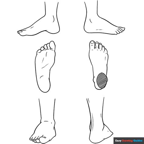How To Draw Anime Feet Easy Step By Step Tutorial