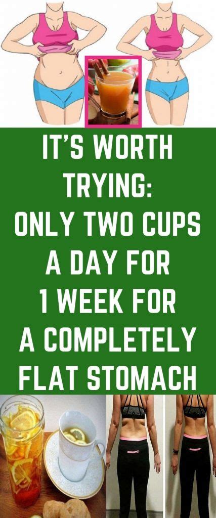 Its Worth Trying Only Two Cups A Day For 1 Week For A Completely Flat