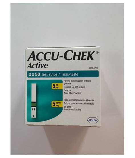 Accu Chek Accu Check Active Test Strips 2021 Buy Online At Best Price