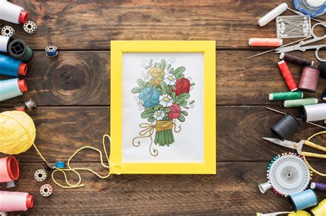 Hand Made Vector Clip Art On Yellow Images Creative Store