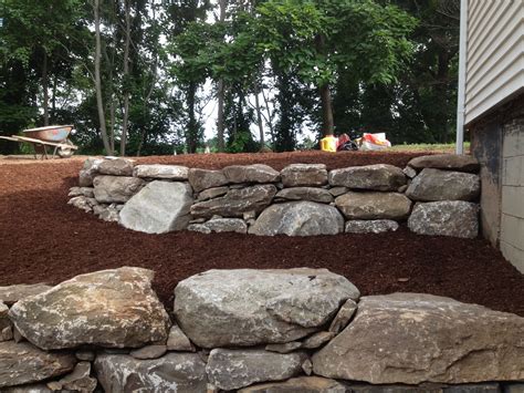 How To Build A Retaining Wall With Boulders Lashawnda Mezquita