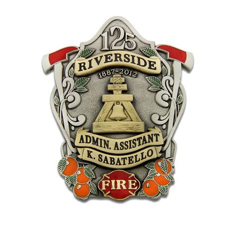 Custom Fire Badges Symbolarts Makes Products For Your Team